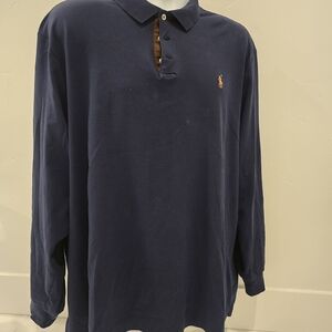 Polo by Ralph Lauren Navy Long Sleeve Shirt